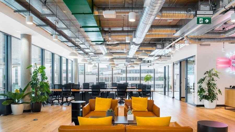 WeWork Charlemont Exchange office design